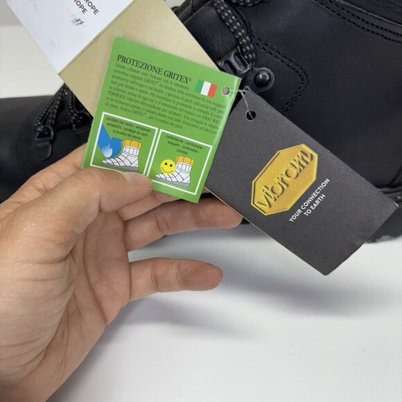 GriSport Mens Gritex Thermal Hiking Trekking Walking Boots Vibram Black Sz 11 - Picture 8 of 16